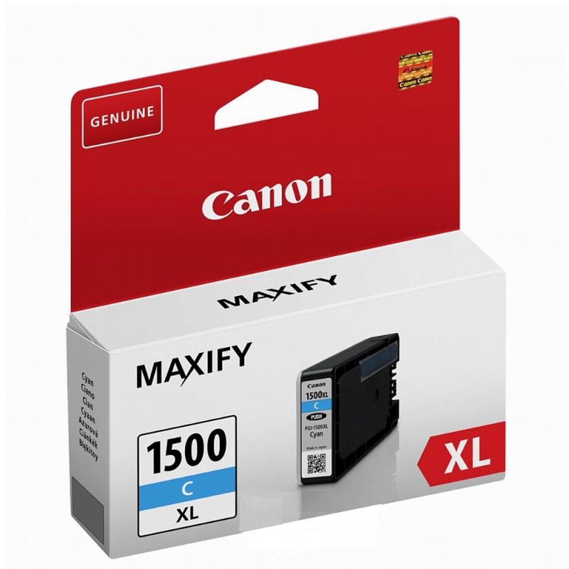 Patronë boje Canon PGI-1500XLC, kapacitet i lartë, cyan