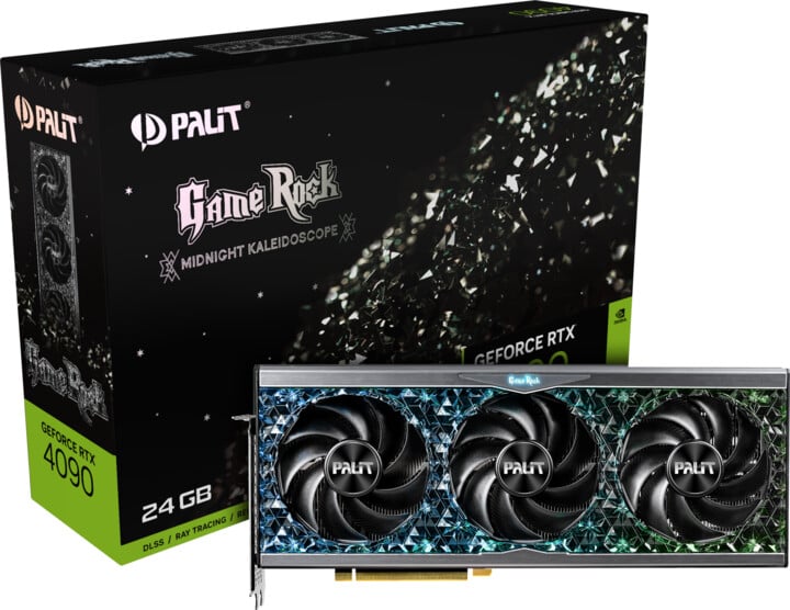 Kartelë grafike PALiT GeForce RTX 4090 GameRock, 24GB GDDR6X