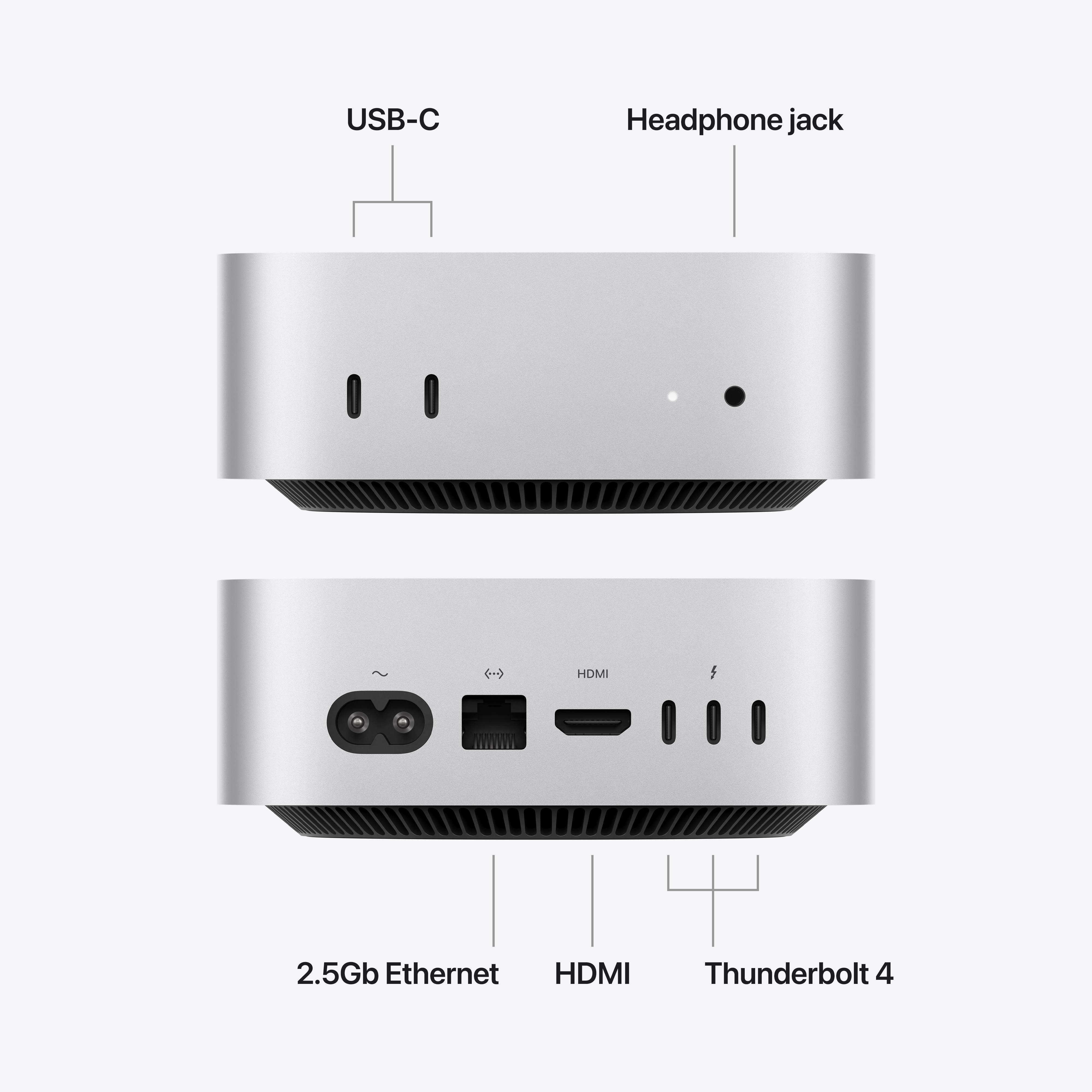Apple Mac Mini, M6 12‑core, 32GB, 1TB SSD, 12‑core GPU, Silver