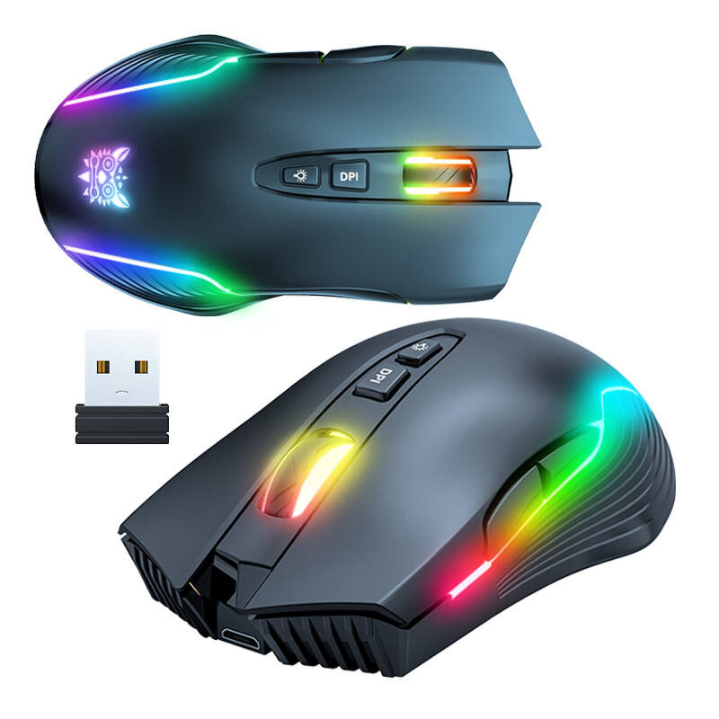 Maus gaming Onikuma CW905, wireless, RGB, i zi
