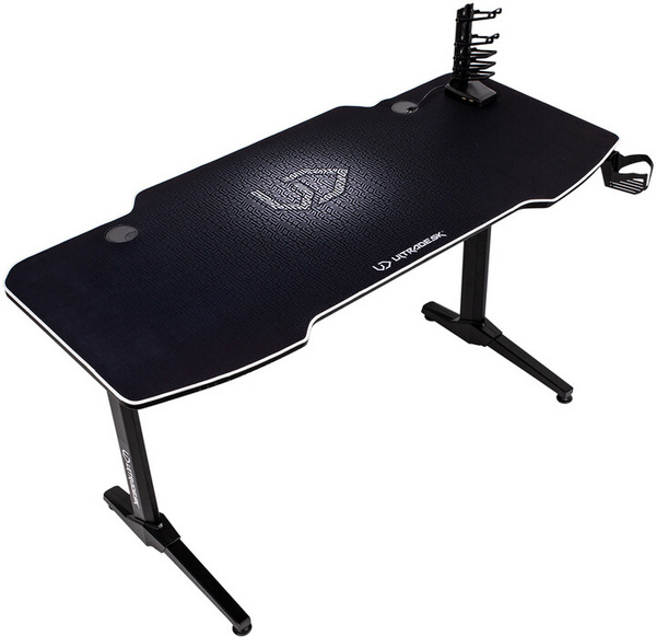 [OUTLET] Tavolinë Ultradesk Frag, e zezë / hirtë