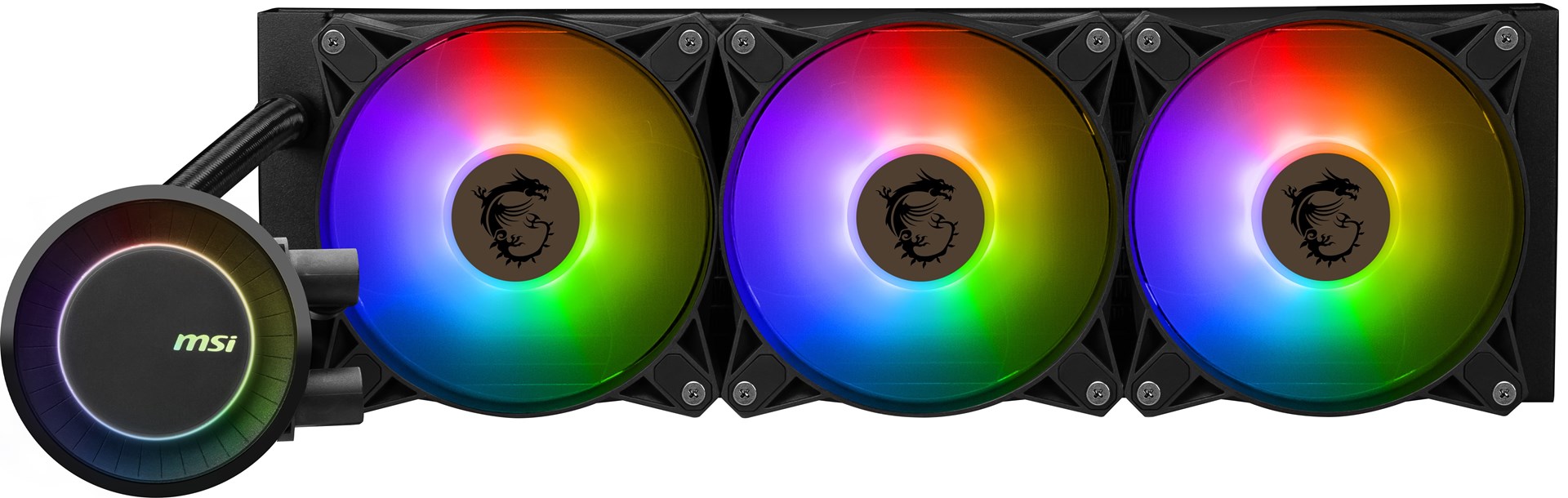 Ftohës me ujë MSI MAG CoreLiquid E360, 360mm, 3x120mm Fans, LGA1700/AM5, i zi