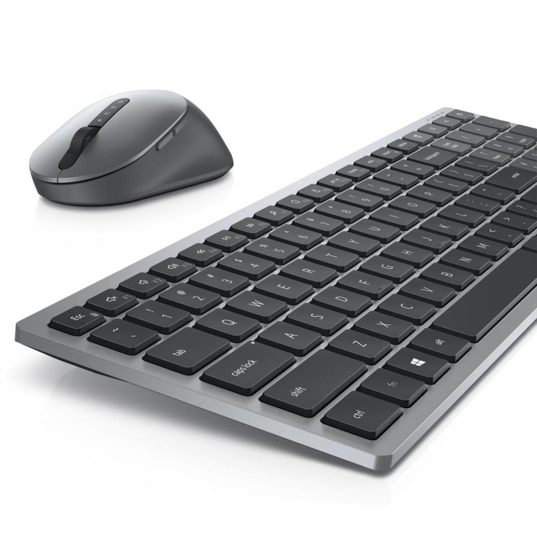 Komplet tastierë dhe maus Dell KM7120W, wireless, Bluetooth 5.0, i zi