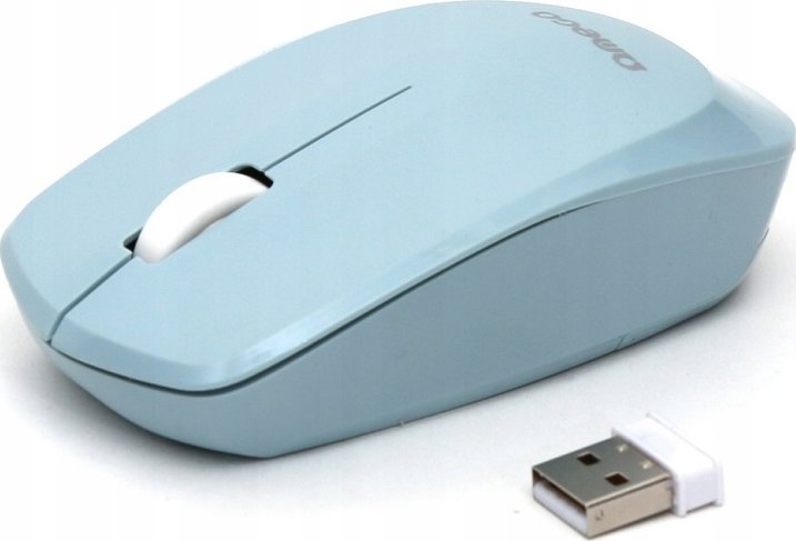 Miush kompjuteri pa tela Omega, 1000 1600 DPI, blu