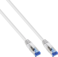 Kabllo rrjeti InLine Patch Cable Cat.6A, S/FTP PiMF, 0.25m, e bardhë