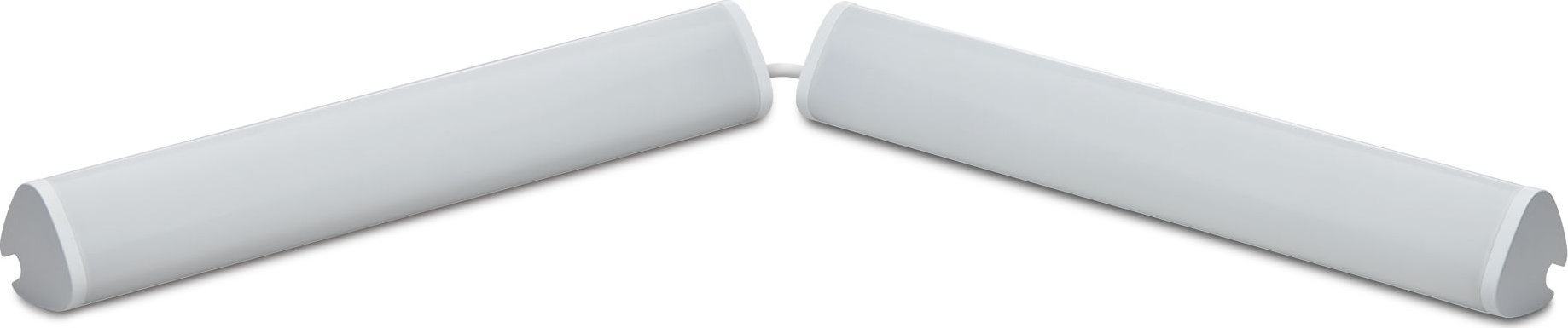 Llambë tavoline WiZ Light Bar Tunable White and Color, Smart WiFi, 16 milion ngjyra, set dyshe, e bardhë
