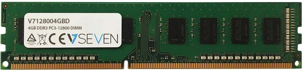 Memorie V7 DDR3, 4 GB, 1600 MHz, CL11, V7128004GBD