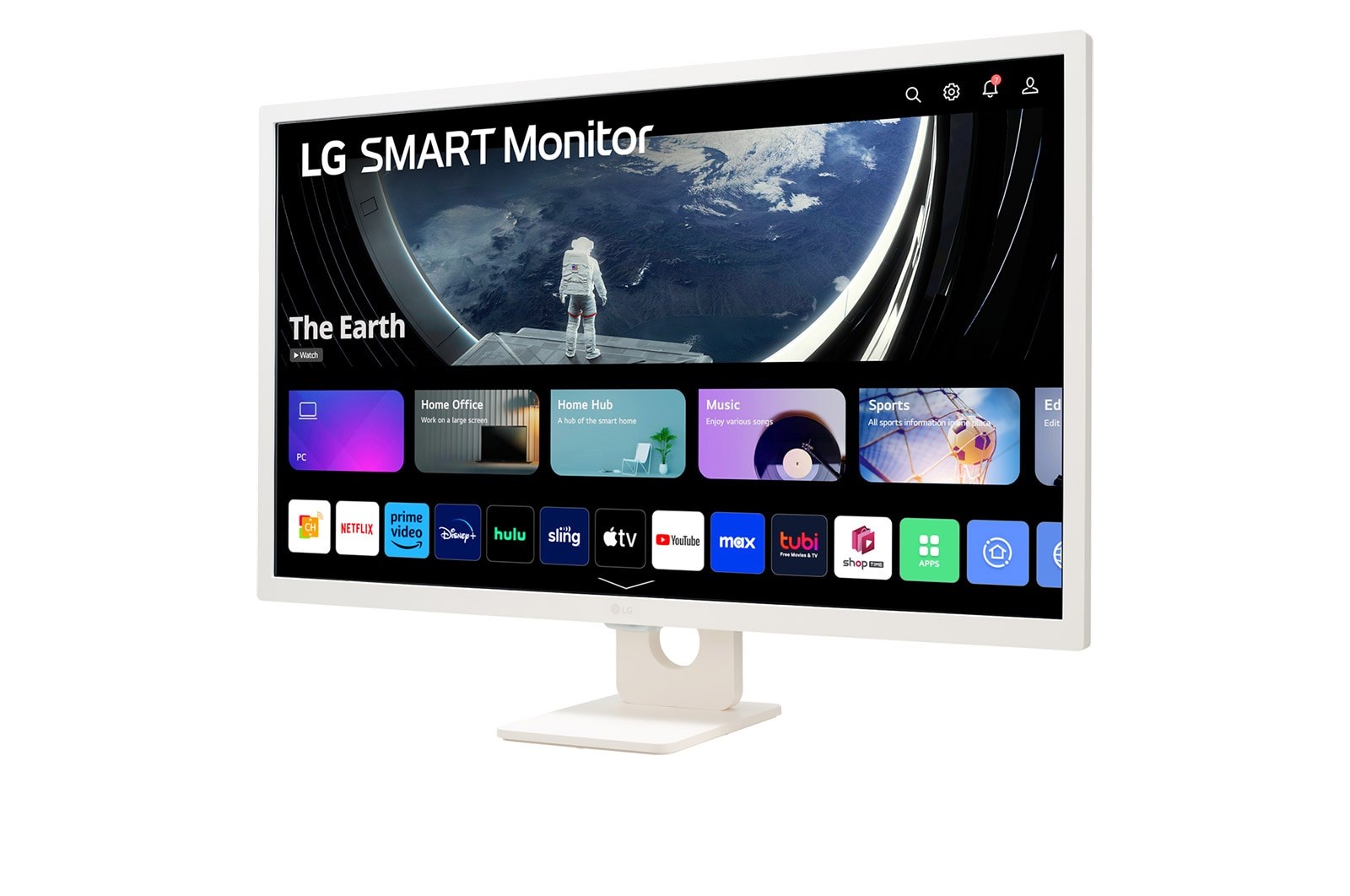 Monitor LG MyView Smart 32SR50F-W, 32", 4K UHD