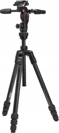 Tripod Manfrotto Befree GT PRO 3-Way, karbon, për foto video