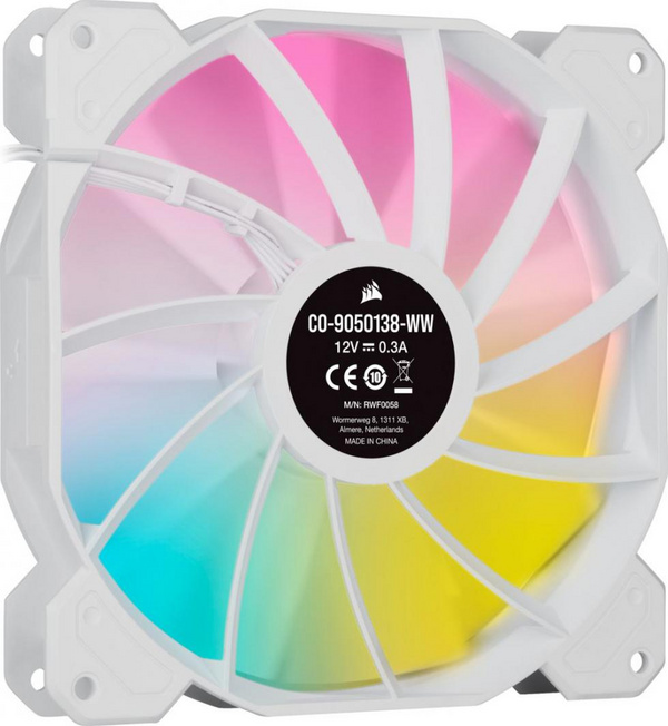 Ftohës Corsair iCUE SP140 RGB ELITE Performance (CO-9050138-WW), i bardhë