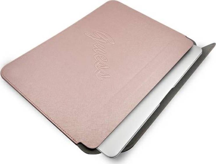 Mbrojtëse për laptop Guess Sleeve 13", rozë