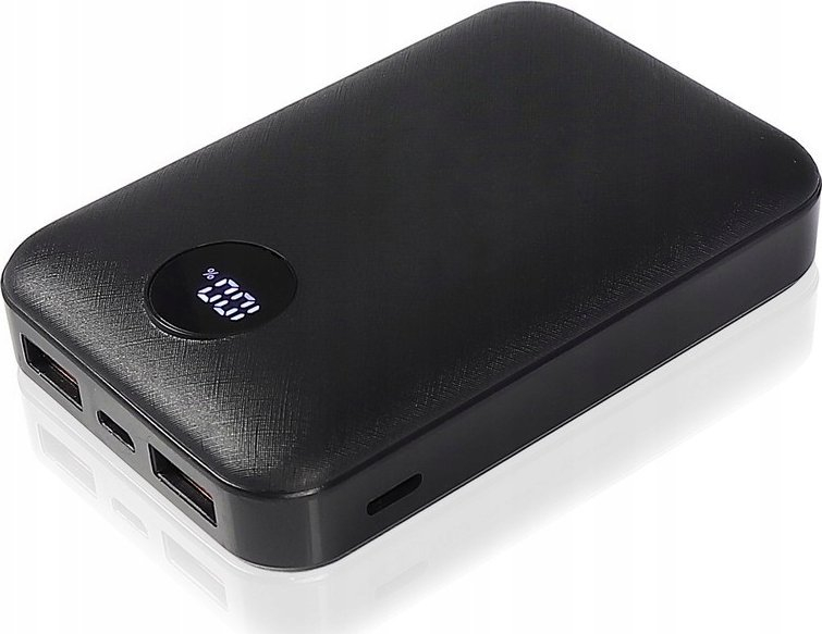 Power bank Air Gifts Daniel, 10000mAh, ekran dixhital, i zi