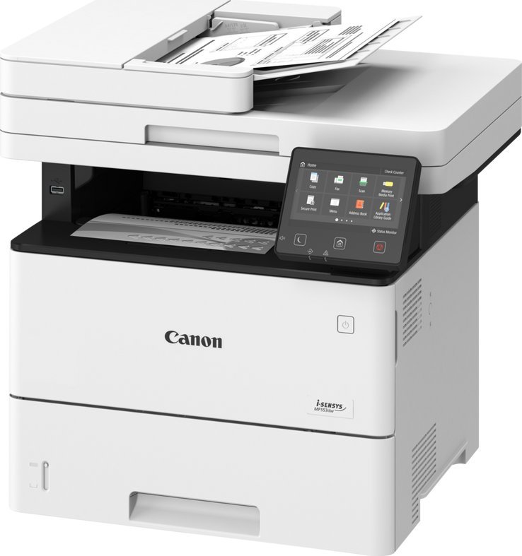 Pajisje multifunksionale Canon i-SENSYS MF553dw, lazer mono, 43 fpm, e bardhë