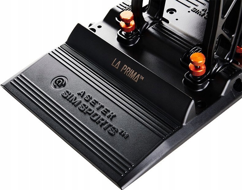 Pedale gare për simulator Asetek SimSports La Prima, 2 pedale, USB, gri