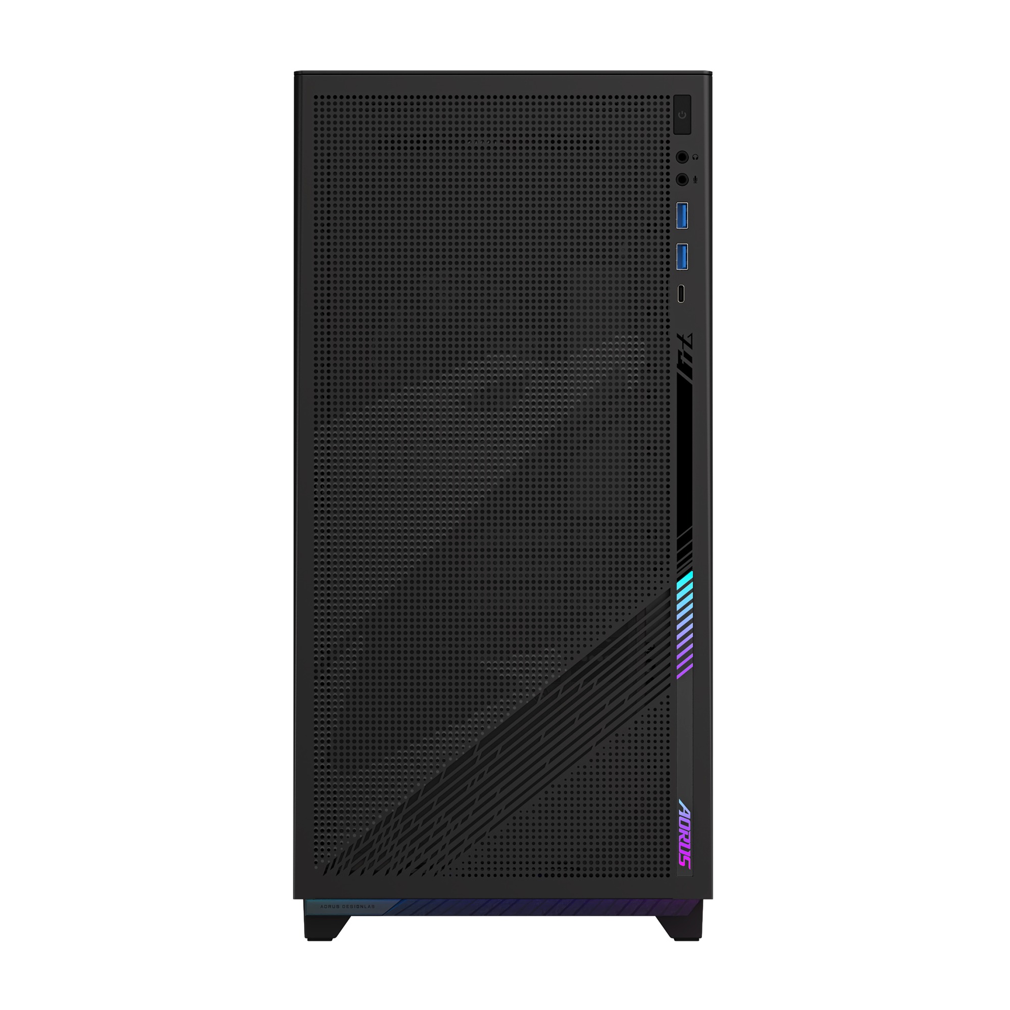 Kasë GIGABYTE AORUS C400 GLASS, Midi Tower, e zezë