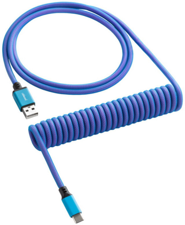 Kabel CableMod Classic, USB-C / USB-A, 1,5 m, Galaxy сина боја
