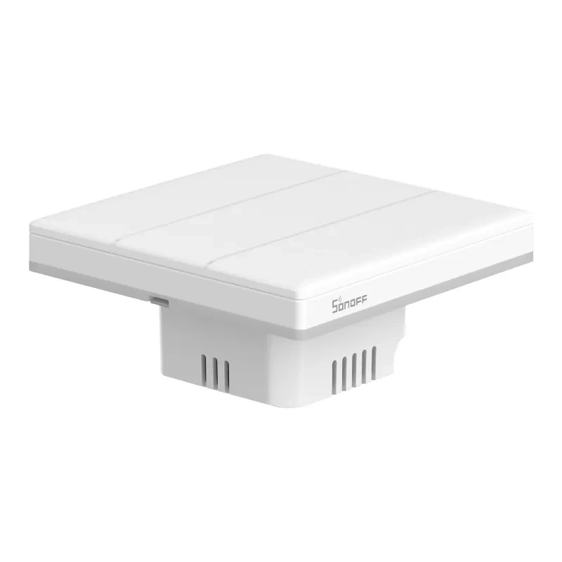 Ndërprerës inteligjent muri Sonoff TX Ultimate T5-3C-86, WiFi, 3 kanale, i bardhë