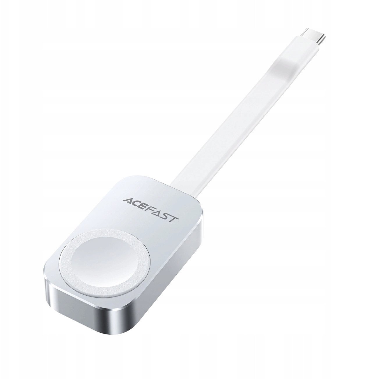 Karikues magnetik pa tela ACEFAST për Apple Watch, 5W, USB C, i bardhë