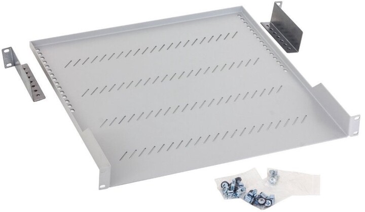 Raft me perforim Triton A1 RAC-UP-450-A1, 450mm, kapaciti i ngarkesës 40kg, i hirtë