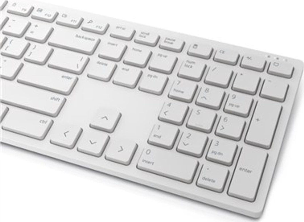 Set tastierë dhe maus Dell KM5221W Pro 580-AKFB, të bardhë