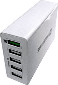 Karikues me 5 porta Swissten USB-A, 3A (22013306)