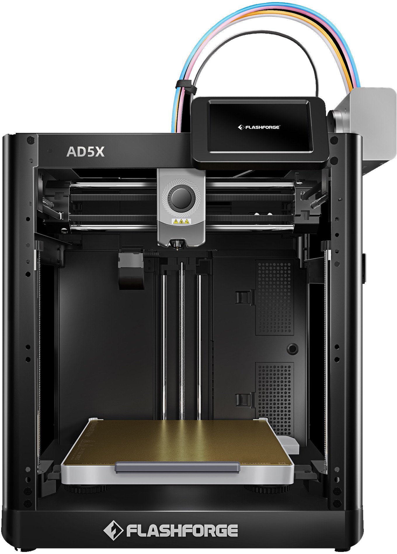 Printer 3D FlashForge AD5X, CoreXY, shumëngjyrësh, i zi