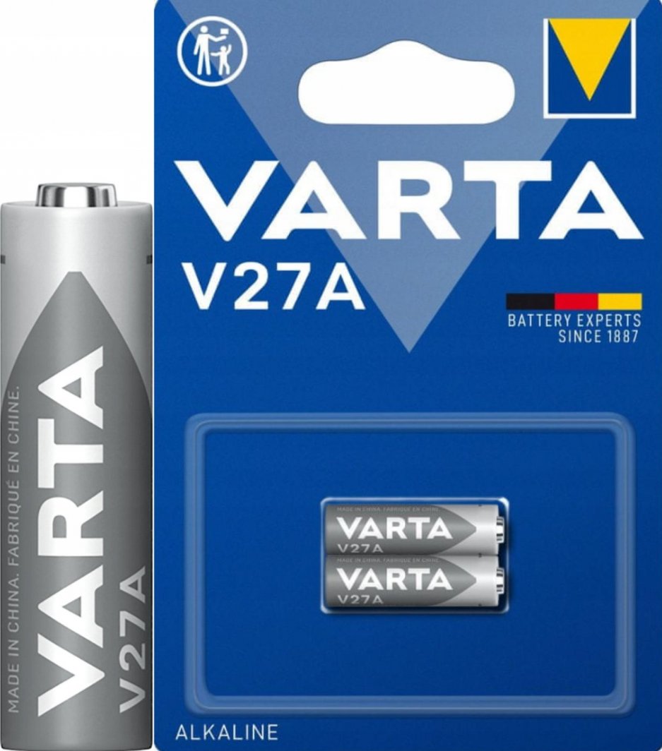 Bateri elektronike Varta V27A, 12V, paketim 2 copë