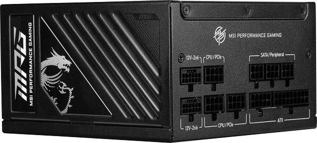 Burim energjie MSI MPG A1250GS 1250W PCIE5 80+ Gold