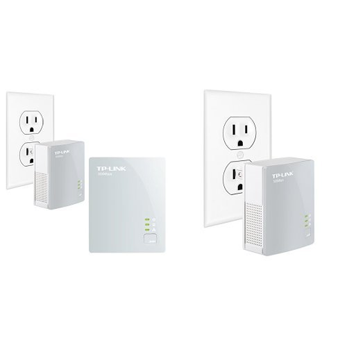 Adapter PowerLine TP-LINK AV500, 500Mbps, set 2 copa, i bardhë