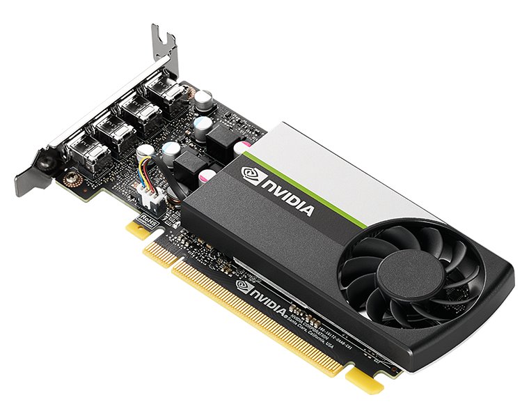 Kартичка графичка PNY VCNT1000-8GB-PB, NVIDIA T1000, 8GB GDDR6, црна