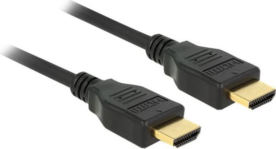Kabllo Delock HDMI - HDMI, 2m, e zezë
