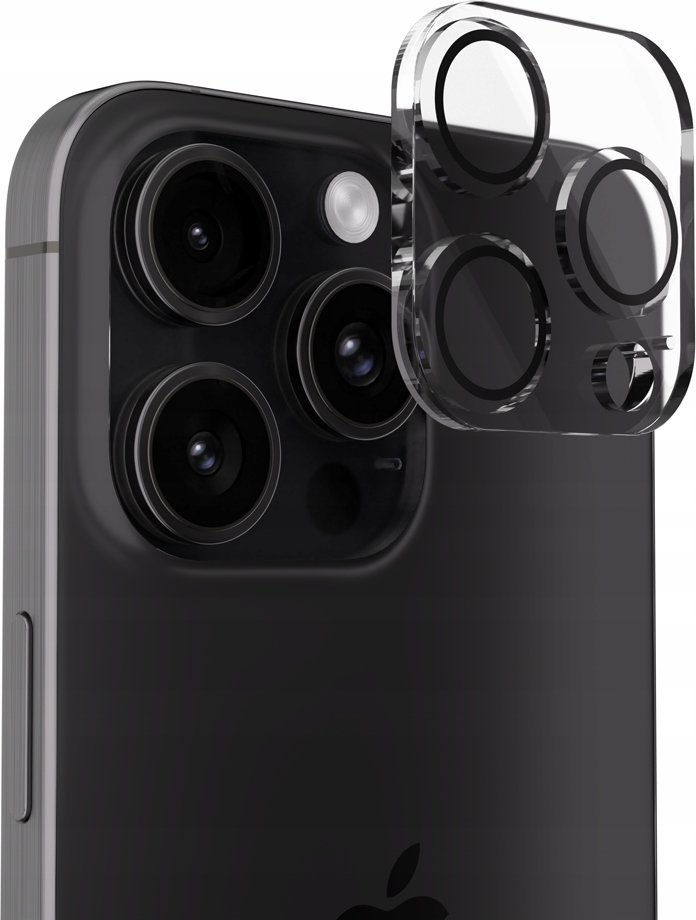 Mbrojtëse xhami për kamerë Next One për iPhone 16 Pro dhe 16 Pro Max, transparente