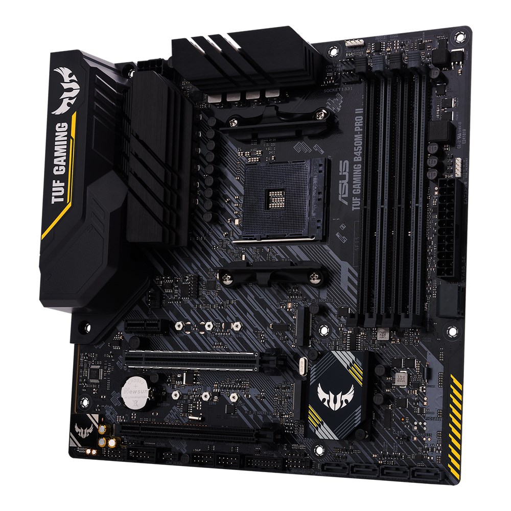 Pllakë amë ASUS TUF Gaming B450M-PRO II AMD B450 Socket AM4 micro ATX