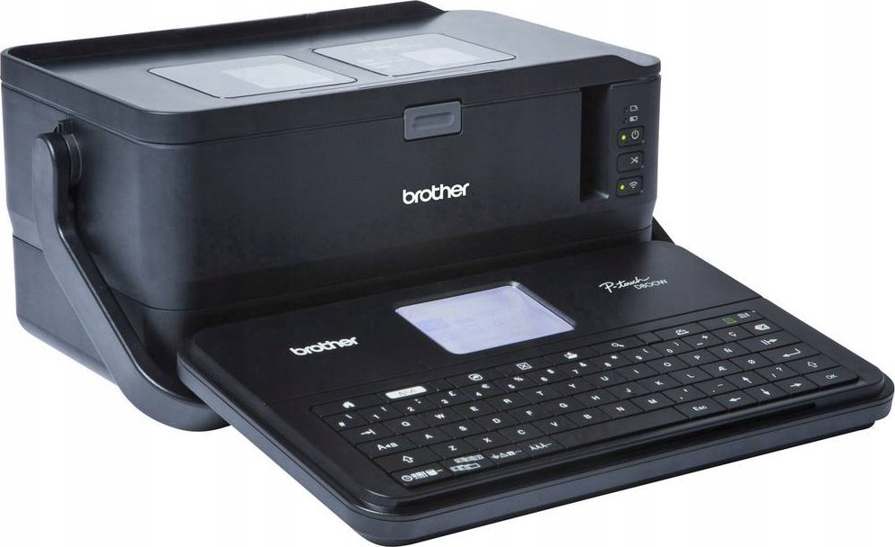 Принтер за етикети Brother PT-D800W, термички, 360 x 360 DPI, 60 mm/s, црн