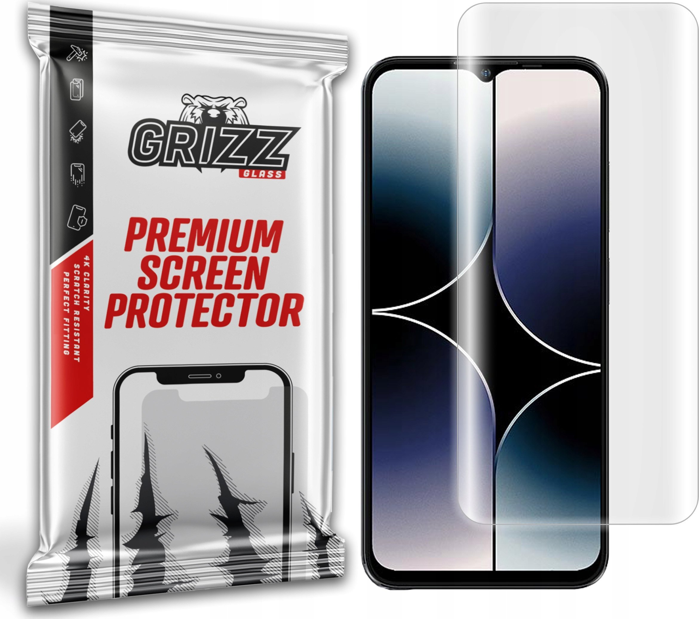 Film mbrojtës Hydrogel për ekran Ulefone Note 16 Pro, transparencë e lartë