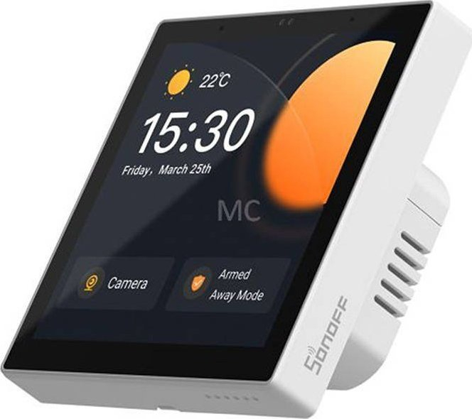 Panel i mençur muri Sonoff NSPanel Pro, ekran 3.95", Wi-Fi Zigbee, i bardhë