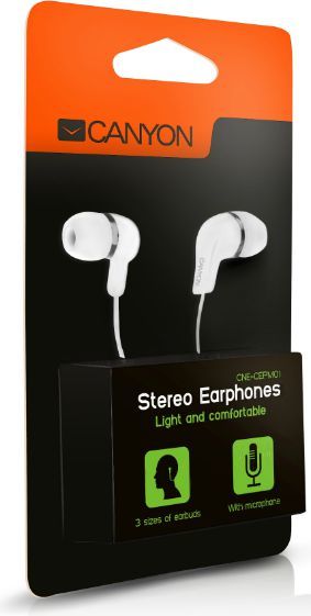 Kufje Canyon CNE-CEPM01W, të bardha