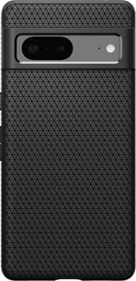 Mbështjellës telefoni Spigen Liquid Air për Google Pixel 7, TPU, i zi
