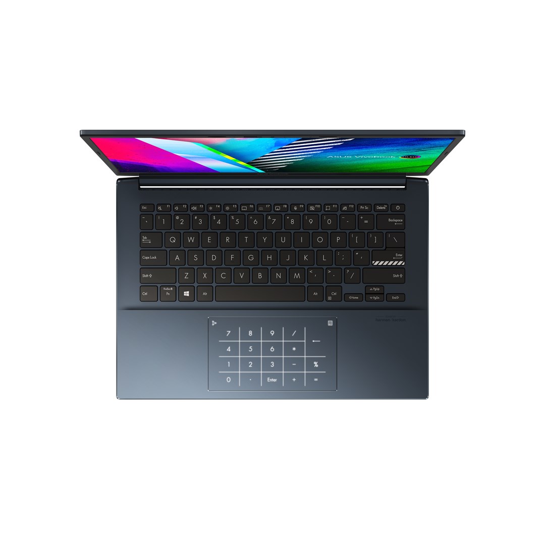 Laptop ASUS VivoBook Pro, 14", Intel i7-12700H, 16 GB RAM, 1000 GB SSD, NVIDIA GeForce RTX 3050, i kaltër