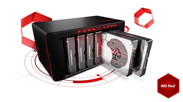 Disk Western Digital Red WD10EFRX, 3.5", 1TB, i kuq