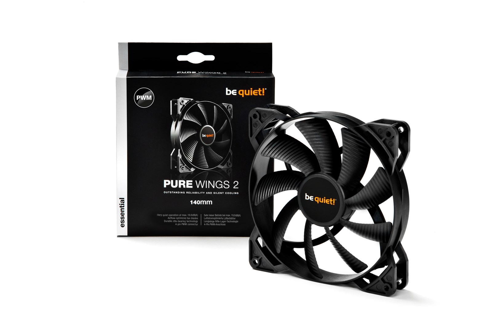 Ventilator Be Quiet! Pure Wings 2, 140mm, i zi
