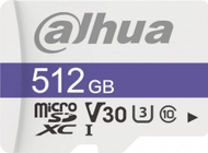 Kartë memorie Dahua TF C100 MicroSDXC, 512GB, Class 10 U3 V30