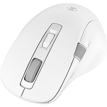 Mouse pa tela Eternico MS480, 2.4 GHz Bluetooth, RGB, i bardhë