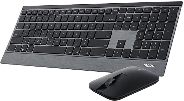 [OUTLET] Set Rapoo 9500M Multi-mode (tastierë + maus), hiri