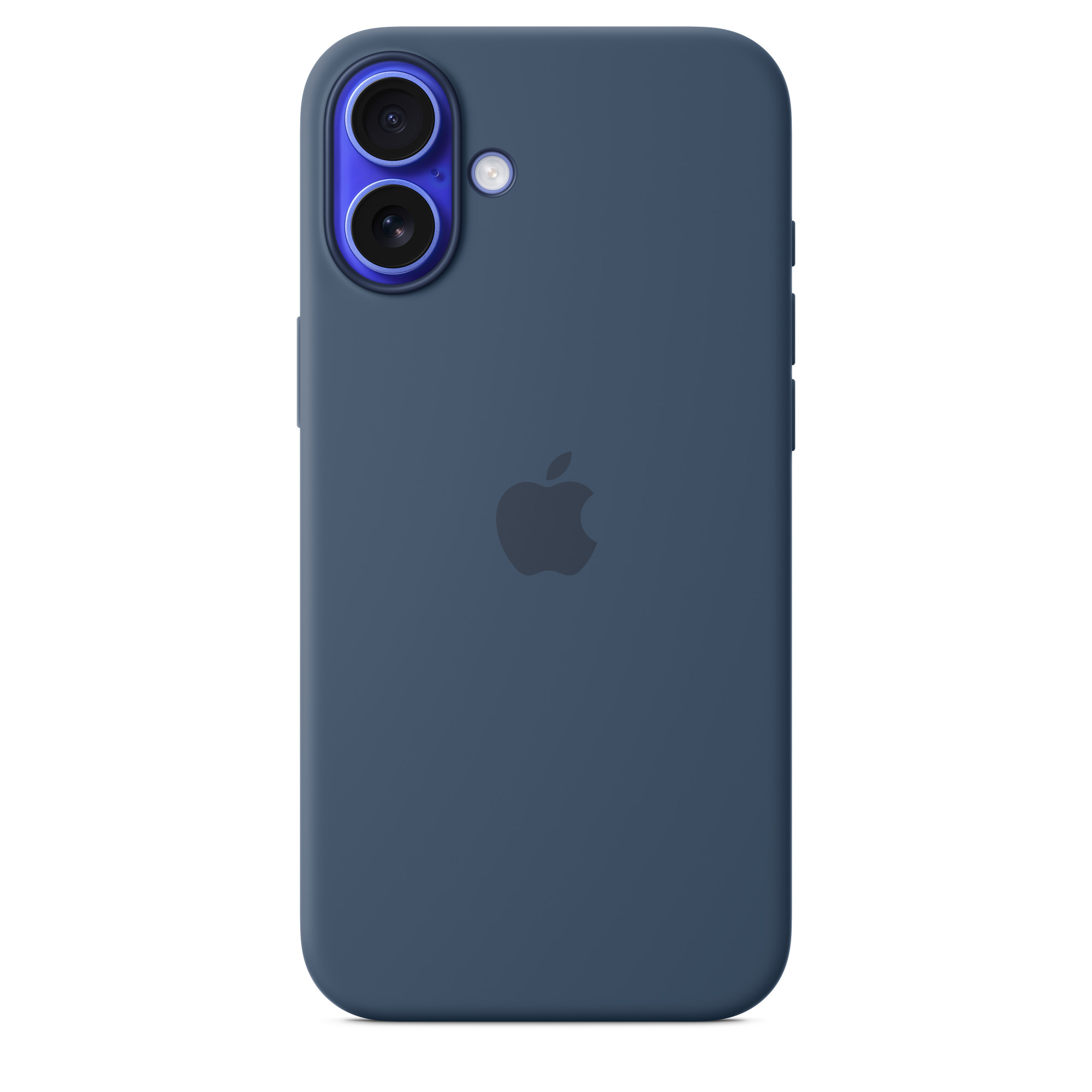 Apple iPhone 16 Plus Silicone Case with MagSafe, Denim