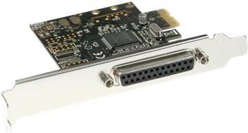 Kartë kontrolleri InLine 76625C, PCI Express, port paralel LPT 25-pin