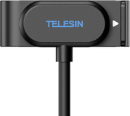 Set aksesorësh Telesin Magnetic Door, USB C kabllo energjie, për GoPro Hero 9 10 11 12 13, i zi