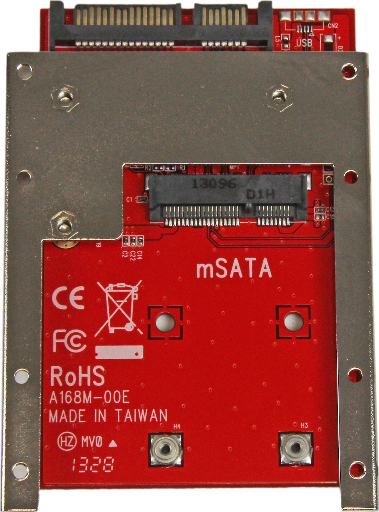 Adapter StarTech.com mSATA në 2.5" SATA, konvertues SSD, i zi