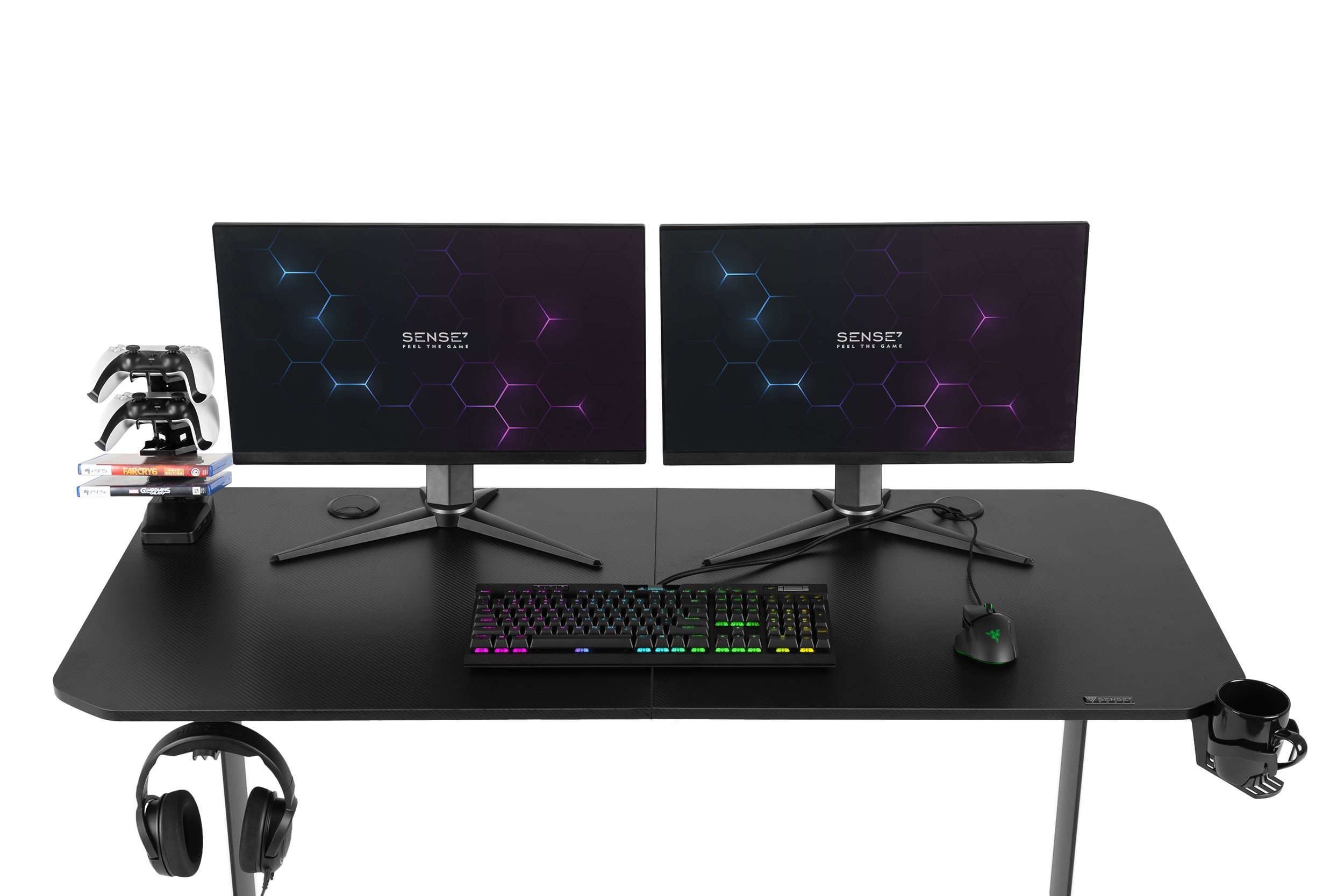 [OUTLET] Tavolinë SENSE7 Nomad Basic, 140cm x 60cm, e zezë