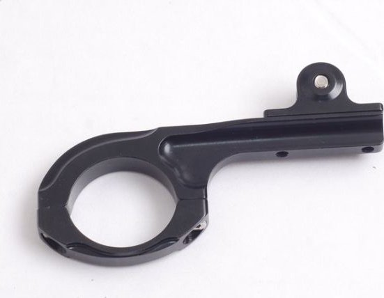 Mbajtëse për biçikletë XREC Tube Mount, për GoPro dhe SJCAM, alumini, e zezë